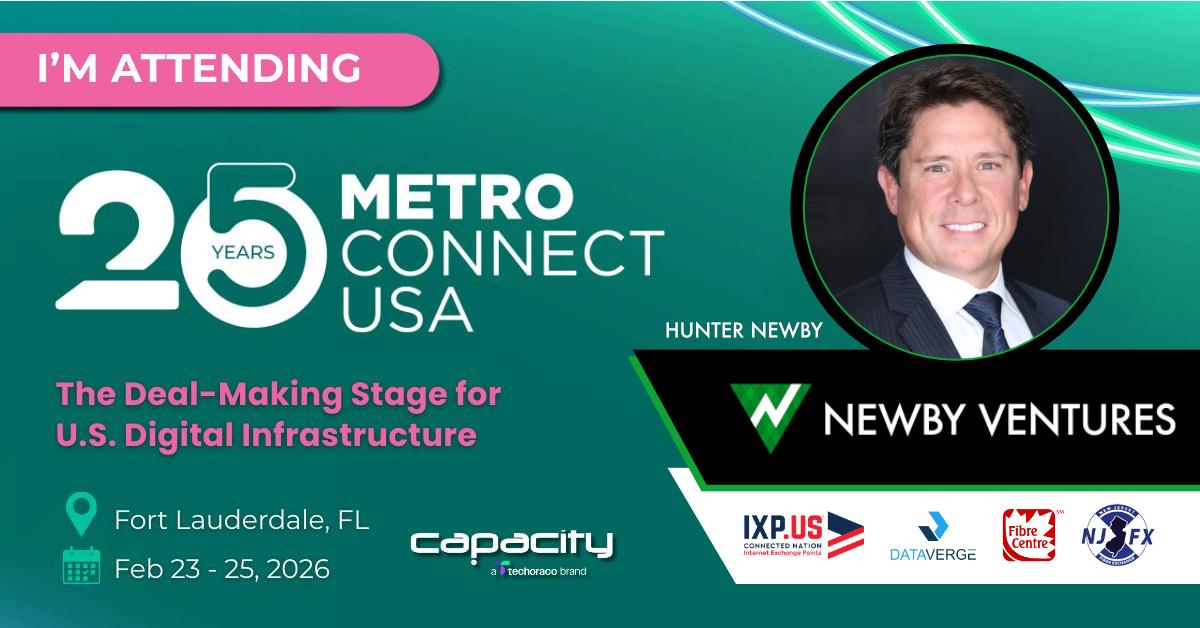 Hunter Newby attending Metro Connect 2026